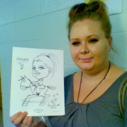 Hanah's caricature