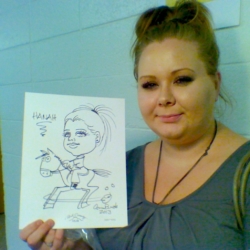 Hanah's caricature