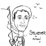 Caricature Portrait of Sylvester Stallone