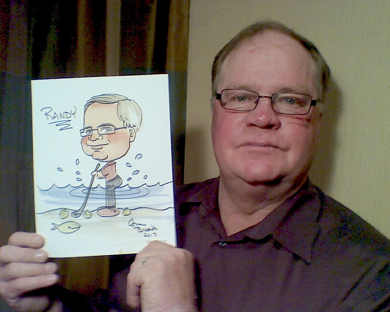 Randy caricature